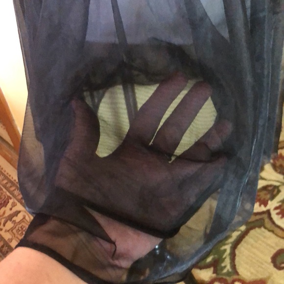 VINTAGE 60’s MOVIESTAR brand Size 36 Wicked Sexy BabyDoll Transparent Pleats USA - Picture 15 of 16